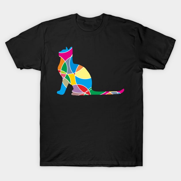 Cat Murals T-Shirt by CreatenewARTees